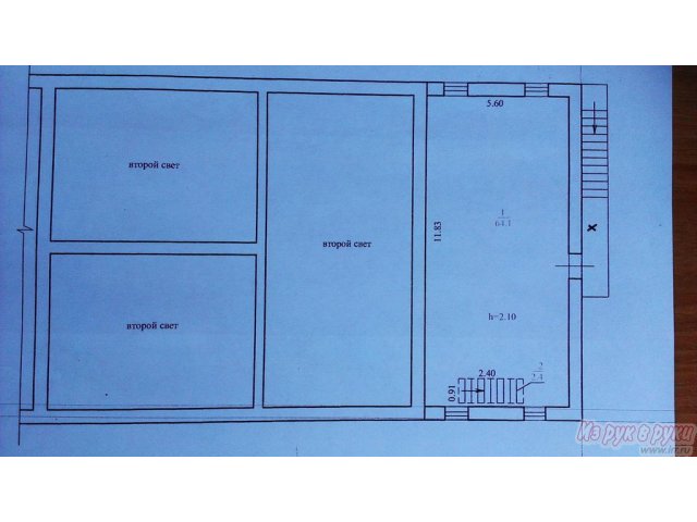 Помещение торговое 2532 кв. м ,   Нуриманова ул,   20к в городе Салават, фото 1, Продажа магазинов