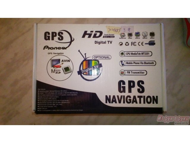 Продам:  GPS-навигатор Pioneer в городе Ульяновск, фото 1, стоимость: 3 000 руб.