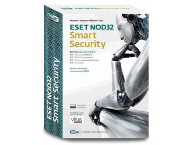 Антивирус ESET NOD32 Smart Security на 3 ПК – лицензия на 1 год или продление на 20 мес в городе Екатеринбург, фото 1, стоимость: 1 480 руб.