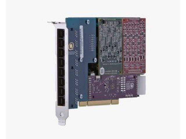 Аналоговая PCI-плата Digium на базе TDM800P с установленным модулем 5 FXО,  без модуля эхопо.. . в городе Москва, фото 1, стоимость: 16 500 руб.