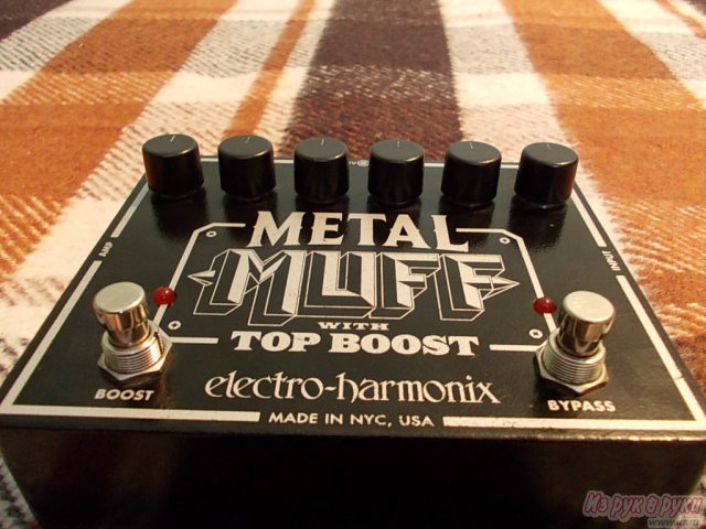 Педаль ELECTRO-HARMONIX METAL MUFF в городе Мурманск, фото 1, стоимость: 2 000 руб.