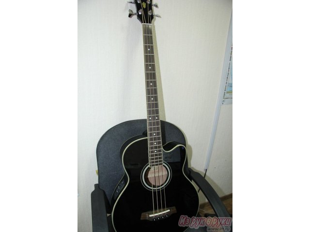 Ibanez AEB8E black электроакустическая бас-гитара в городе Пермь, фото 2, Пермский край