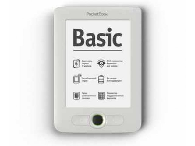 Электронная книга PocketBook Basic 613 White в городе Тюмень, фото 1, стоимость: 4 690 руб.