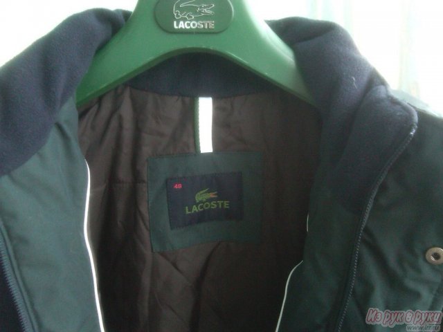 куртка lacoste размер 46-48 в городе Калининград, фото 4, стоимость: 3 000 руб.