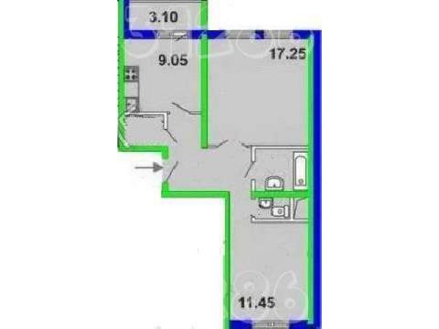 Продам 2-комнатную квартиру,  м.  Выхино,  Вольская 1-я ул.,  24,  54.7 кв.  м. в городе Москва, фото 5, Московская область