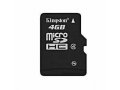 Карта памяти Kingston microSDHC 4Gb Class 4 в городе Тюмень, фото 1, Тюменская область