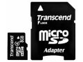 Карта памяти Transcend microSDHC 8Gb Class 4 + adapter в городе Пермь, фото 1, Пермский край