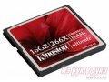 Карта памяти Kingston CF 16Gb U2 в городе Тюмень, фото 1, Тюменская область