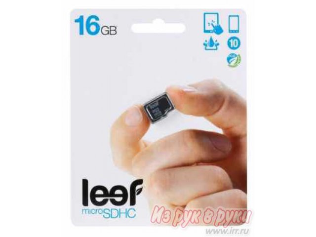 Карта памяти Leef microSDHC 16Gb Class 10 в городе Пермь, фото 1, стоимость: 690 руб.