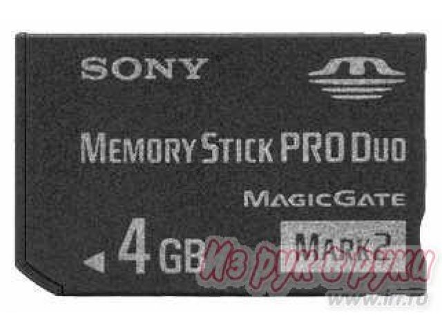 Карта памяти Sony MS PRO Duo 4Gb MSMT4GN в городе Тюмень, фото 1, стоимость: 690 руб.