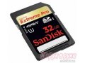 Карта памяти SanDisk SDHC 32Gb Class 10 45mb/s Extreme Pro в городе Пермь, фото 1, Пермский край