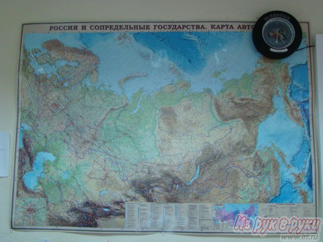 Географические карты в городе Екатеринбург, фото 2, стоимость: 2 000 руб.