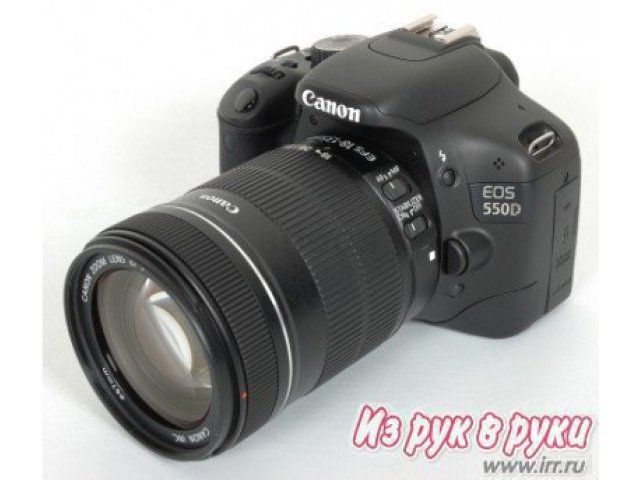 Цифровой фотоаппарат Canon EOS 550D Kit,  зеркальный (TTL) в городе Орёл, фото 1, Цифровые фотоаппараты