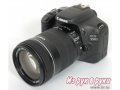 Цифровой фотоаппарат Canon EOS 550D Kit,  зеркальный (TTL) в городе Орёл, фото 1, Орловская область