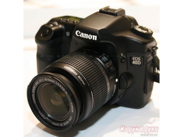 Цифровой фотоаппарат Canon EOS 40D Kit,  зеркальный (TTL) в городе Великий Новгород, фото 2, Новгородская область