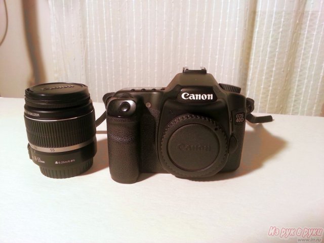 Цифровой фотоаппарат Canon EOS 40D Kit,  зеркальный (TTL) в городе Великий Новгород, фото 3, стоимость: 17 000 руб.