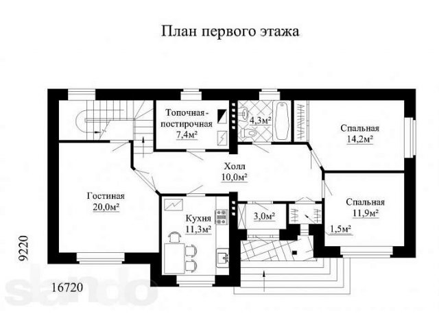 Проект дома с 127