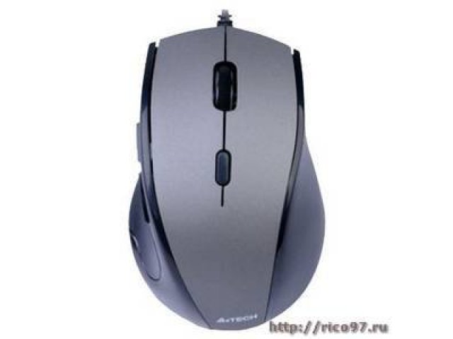 Мышь оптическая A4 Tech D-740X Iron Grey Holeless USB (retail) в городе Тула, фото 1, стоимость: 340 руб.