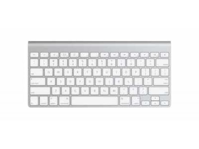 Клавиатура Apple Wireless Keyboard MC184 White Bluetooth (MC184RS/B) в городе Уфа, фото 1, стоимость: 4 210 руб.