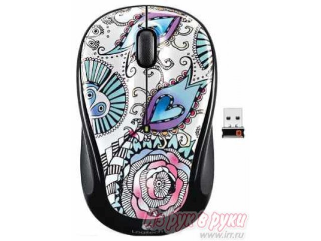 Мышка Logitech M325 Floral Foray Black в городе Екатеринбург, фото 1, стоимость: 990 руб.