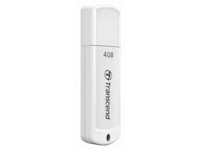 Флеш-карта Transcend JetFlash 370 4Gb White в городе Челябинск, фото 1, стоимость: 390 руб.