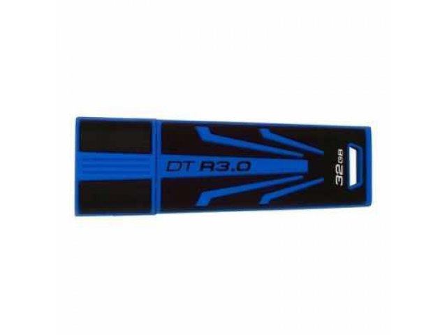 Флеш-карта Kingston DataTraveler R3.0 32Gb Black blue в городе Челябинск, фото 1, стоимость: 1 690 руб.