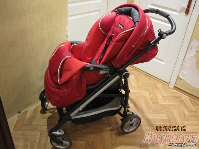 Продам:  детская коляска-прогулочная Peg-Perego Pliko Switch,  механизм складывания:  трость в городе Нижний Новгород, фото 2, стоимость: 8 500 руб.