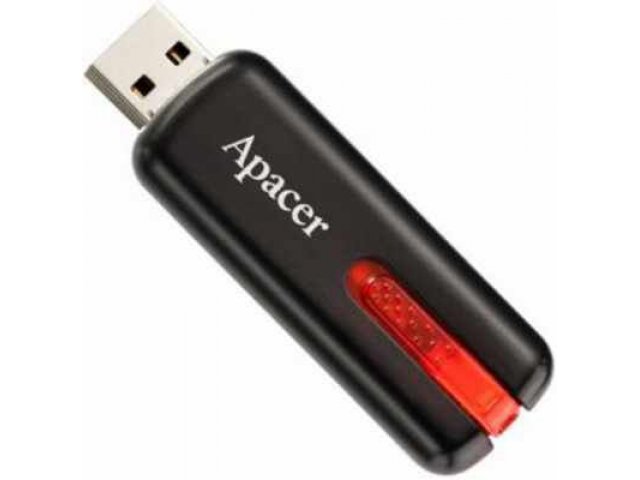 Флеш-карта Apacer 16Gb AH326 Black в городе Челябинск, фото 1, стоимость: 590 руб.