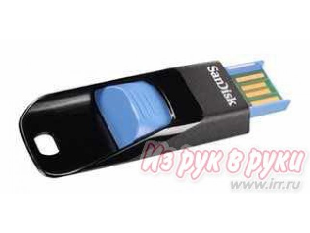 Флеш-карта SanDisk Cruzer Edge 4Gb Blue в городе Челябинск, фото 1, стоимость: 290 руб.