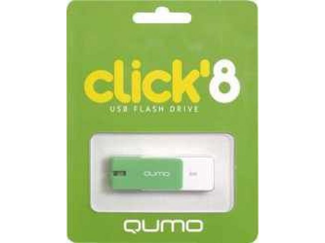 Флеш-карта Qumo Click 8Gb Mint в городе Челябинск, фото 1, стоимость: 490 руб.