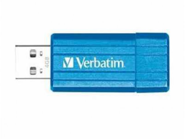 Флеш-карта Verbatim Store ' n'  Go PinStripe 32GB Blue в городе Челябинск, фото 1, стоимость: 990 руб.