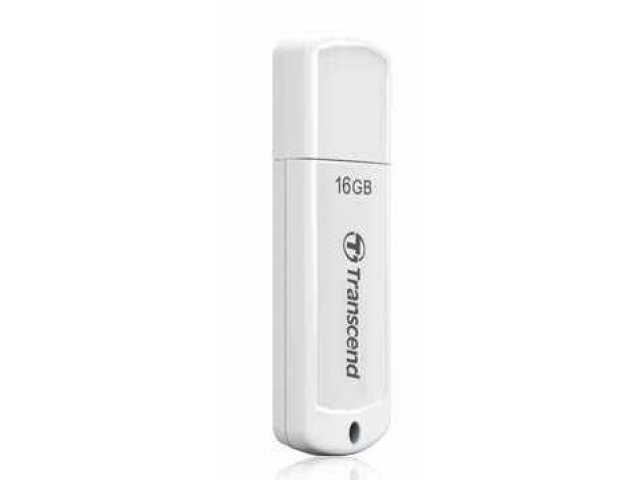 Флеш-карта Transcend JetFlash 370 16Gb White в городе Челябинск, фото 1, стоимость: 590 руб.