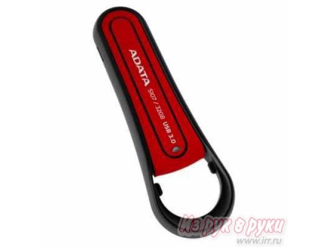 Флеш-карта A-Data S107 32GB Red Rubber в городе Челябинск, фото 1, стоимость: 1 490 руб.