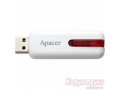 Флеш-карта Apacer AH326 4Gb White в городе Челябинск, фото 1, Челябинская область