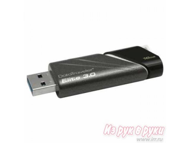 Флеш-карта Kingston DataTraveler Elite 3.0 16 Gb Grey в городе Челябинск, фото 1, стоимость: 1 090 руб.