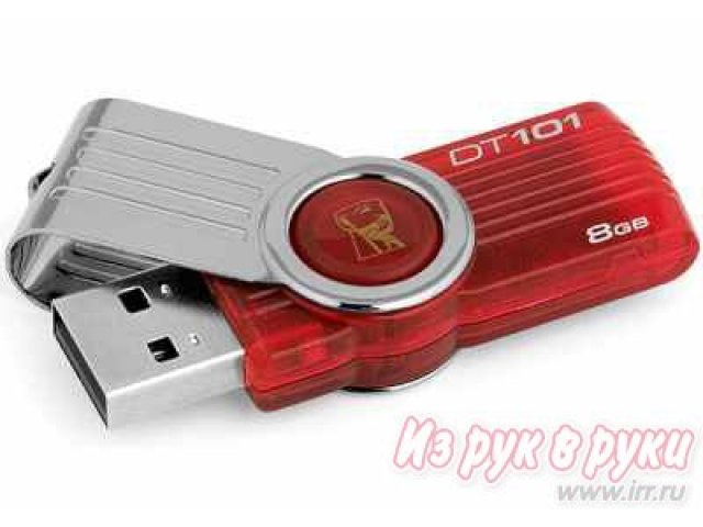 Флеш-карта Kingston DataTraveler 101 G2 8GB Red в городе Челябинск, фото 1, стоимость: 590 руб.