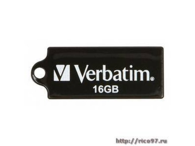 Флеш диск Verbatim 16Gb Micro Drive Black в городе Тула, фото 1, стоимость: 370 руб.