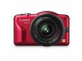 Фотоаппарат Panasonic Lumix DMC-GF3X Kit LUMIX GX VARIO PZ 14-42 Red в городе Тюмень, фото 1, Тюменская область