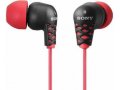 Наушники-затычки Sony MDR-EX37 Black Red в городе Тюмень, фото 1, Тюменская область