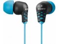 Наушники-затычки Sony MDR-EX37 Black Blue в городе Тюмень, фото 1, Тюменская область