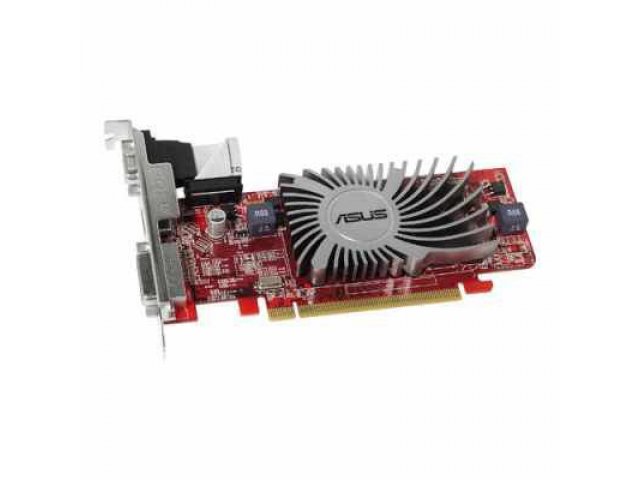 Видеокарта Asus Radeon HD 6450 650Mhz PCI-E 2.1 2048Mb 1200Mhz 64 bit VGA DVI HDMI HDCP (HD6450-SL-2GD3-L) в городе Челябинск, фото 1, стоимость: 1 590 руб.