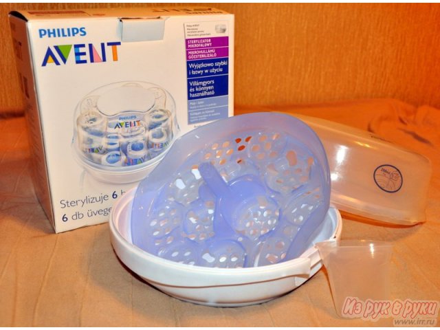 Стерилизатор Philips AVENT для СВЧ-печи в городе Санкт-Петербург, фото 2, Ленинградская область