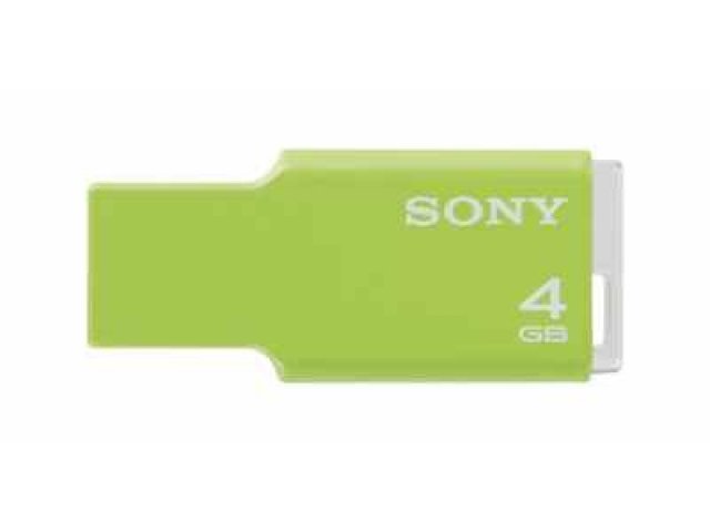 Флеш-карта Sony USM4GM Green в городе Челябинск, фото 1, стоимость: 590 руб.