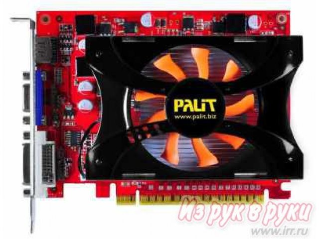 Видеокарта Palit GeForce GT 440 810Mhz PCI-E 2.0 в городе Челябинск, фото 1, стоимость: 2 390 руб.