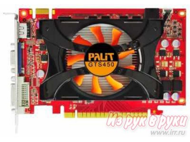 Видеокарта Palit GeForce GTS 450 783Mhz PCI-E 2.0 в городе Челябинск, фото 1, стоимость: 4 490 руб.