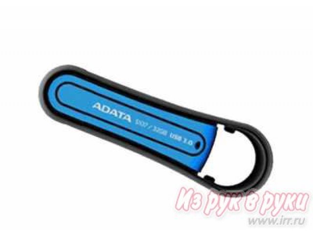 Флеш-карта A-Data S107 32Gb Blue Rubber в городе Челябинск, фото 1, стоимость: 1 490 руб.