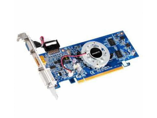 Видеокарта Gigabyte GeForce 8400 GS 450Mhz PCI-E 2.0 512Mb 800Mhz 64 bit DVI HDMI HDCP в городе Челябинск, фото 1, стоимость: 1 400 руб.