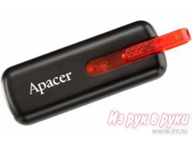 Флеш-карта Apacer AH326  8Gb Black в городе Челябинск, фото 1, стоимость: 590 руб.