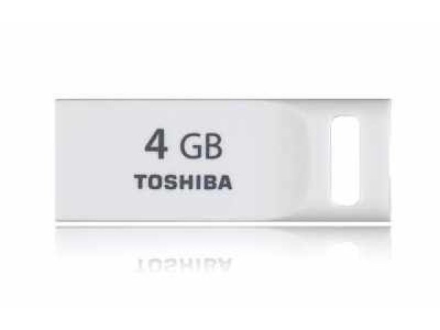 Флеш-карта Toshiba  TransMemory mini 4Gb White в городе Пермь, фото 1, стоимость: 290 руб.