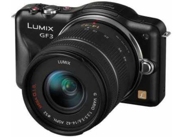 Фотоаппарат Panasonic Lumix DMC-GF3K Kit 14-42 Black в городе Нижний Тагил, фото 1, стоимость: 17 600 руб.